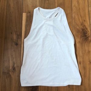 Outdoor Voices White Mesh Tank